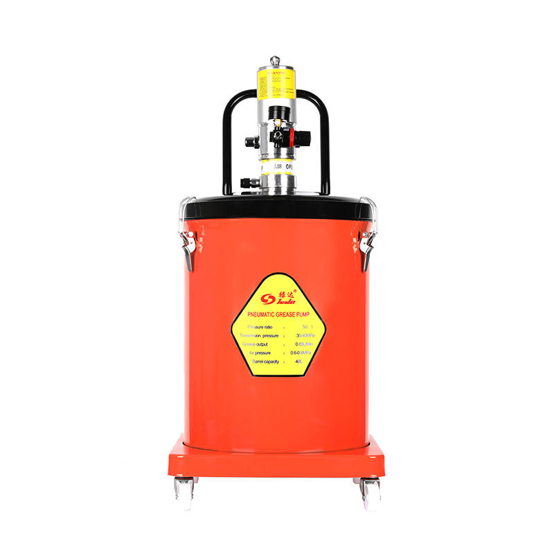LD-6010 High pressure air operated grease pump 40L for 15&18kg grease bucket