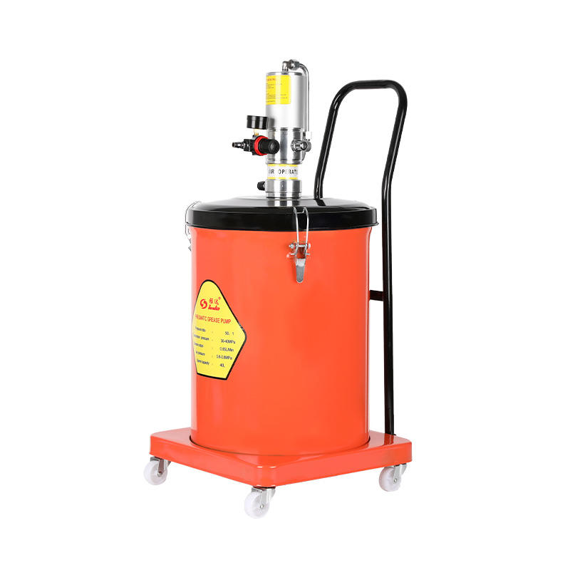 LD-6010 High pressure air operated grease pump 40L for 15&18kg grease bucket